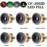UniqueFire IR850nm 940nm Red Green White Light Led Bulb Drop in Pill LED Driver Lamp Holder for UF-2002D LED Flashlight Torch