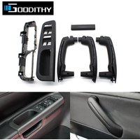 LHD Black Car Interior Front Rear Left Right Door Pull Grab Handle Replacement For Volkswagen VW Bora Golf 4 MK4 Jetta 1999-2004