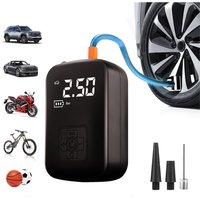 AliExpress NONE Mini Car Electric Air Pump Portable Wireless Charge Car Pump Tire Inflator Air Compressor Suitable for Car Motorcycle Bike Ball