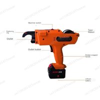Cordless Automatic Rebar Tying Machine 12V 4500mAh Lithium Battery Portable Rebar Tier Binding Tool