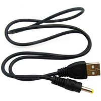 0.8m/2.0m Cable Suitable for PSP 1000 2000 3000 USB Charging Cable USB To DC 4.0x1.7mm Plug 5V 1A Power Charging Cable