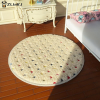 ▶Miniature Plush Carpet Fluffy Mat Model 1/12 Dollhouse Photography Prop Kids Pretend Play Toys Doll House Mini Decoration Gifts