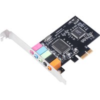 3D Stereo Surround PCI-E Internal Sound Card Built-In 5.1 Channel CMI8738 Chipset Audio System Digital PCI Express PC Sound Card