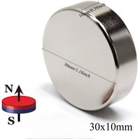 N52 30X10 Strong Magnets Round 30*10 Neodymium Strong Ndfeb Ebike Motor Generator Power Engine 30*10 Science Diy Craft
