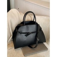 Fashionable Luxury Women's Shoulder Bag 2024 New Style Commuter Tote Bag Versatile Crossbody Handbag Magnetic Buckle Closure