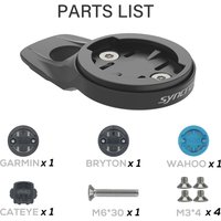 AliExpress ULLICYC Syncros BIKE Cnc Aluminum Top Cap Computer Mount 0 Degree Fraser Ic Sl Wc/Dc/Xc Handlebars Xc Stem 1.5/2.0 Garmin/Wahoo/Bryton