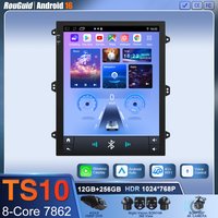 9,7-calowe radio samochodowe 2Din z CarPlay i Android Auto, multimedialne stereo GPS w stylu Tesla do Volkswagen, Nissan, Hyundai, Kia, Toyota