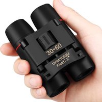 1000m 30x60 Compact Zoom Binoculars Long Range Folding HD Powerful Mini Outdoor Telescope Optics Hunting Sports Camping Tourism