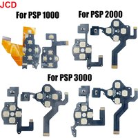JCD For PSP1000 2000 3000 Controller Left And Right Ribbon Cable Tray Button Film Tray Conductive Film Tray Button Film Sticker