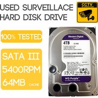 Used Surveillance Hard Disk Drive 4TB 3TB 2TB 1TB Internal DVR NVR HDD 500GB CCTV HD SATA III for Camera Recorder Computer