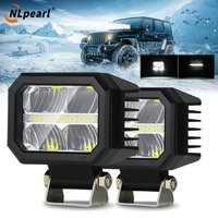 NLpearl 4 inch Led Work light Bar off road High Power Spotlights Motorcycle Offroad Driving for 4x4 ATV Car Truck Accessories