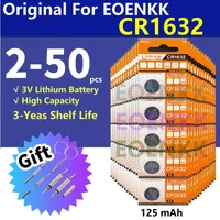 2-50PCS CR1632 Button Battery Lithium Coin Cell Batteries 3V LM1632 BR1632 ECR1632 CR 1632 Electronic Watch Toy Remote