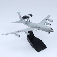 1/200 E-3 Sentry Die-cast Aircraft Plane Model for Gift