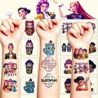 2026 NEW HOT Cartoon Kp op De mon Hun Ters Rumi Kang Temporary Tattoo Sticker Rumi Tattoo Sticker Demonizing for Party Gifts