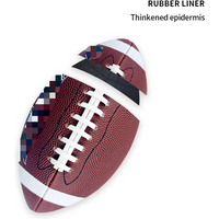 1pc Standard American Football For Outdoor Training And Recreational Play With Official Standard Size,Size 9,6 Rugby