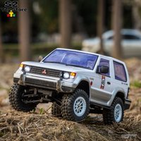 LD12 1:14 Scale Pajero 4WD RC Car DIY Off-Road Crawler Model Kit Remote Control All Terrain Vehicle for Adults Gift