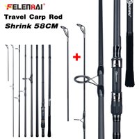 FELENHAI Traveller Carp Feeder Rod 4.2m 3.6m 3.0m Carbon Fiber 3.5lb Hard Surfcasting Fishing Pole Tackle for Spinning Lure Pole