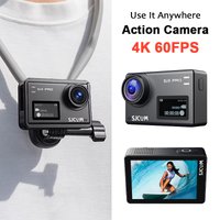 SJCAM CAM3 Or SJ8 Pro 4K 60fps Action Camera Waterproof Anti-Shake Touch Screen Sport Camera for Cycling Skiing Diving Surfing