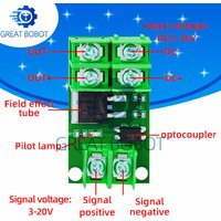 Electronic Control Board - Triggered Switch Module Featuring DC - Controlled MOSFET Optocoupler