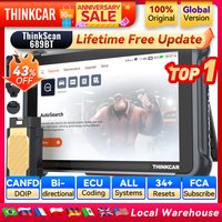 THINKCAR THINKSCAN 689BT Key Programming Bi-directional Automotive Diagnostic Tool ECU Coding CANFD DOIP 34 Resets Obd2 Scanner