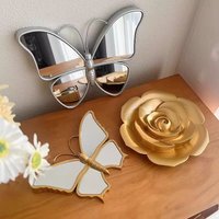 French Carved Frame Mirrors for Women Luxury Vantage Frame Mirror Baroque Style Vanity Mirror for Bedroom Bathroom Decor 2026