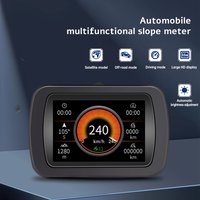 Car OBDII Head up Display A65 HUD Gps Digital Speedometer Gauge 4x4 Off-road Inclinometer Display Slope Meter Auto Smart System