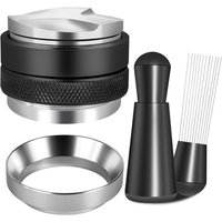 51/53/58 MM Espresso Accessories Kit Stainless Steel Base Constant Pressure Coffee Tamper Dosing Funnel Save Effort