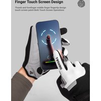 AliExpress TOSUOD winter Cycling Gloves MTB Full Finger Bike Gloves Touch Screen Non-Slip Silicone Palm Rest Driving Riding Gloves