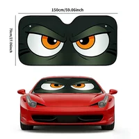 Cartoon Funny Aluminum Film High Insulation Car Accessories Parasol Automobile WINDSHIELD SUNSHADES Sun Visor Interior Sunscreen