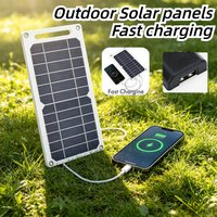 Durable Portable Solar Panel 2W 6W 5V USB Charger for Mobile Phone Power Bank Outdoor Camping RV Home Emergency Power Station
