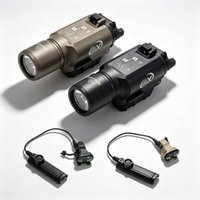 Surefire X300 Ultra Scout Light Tactical Constant Momentary Hunting Flashlight Fit 20mm Rail and Two Way Switch