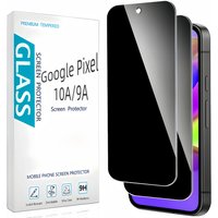 2 Pcs Privacy Screen Protector Tempered Glass Film For Google Pixel 10a/9a ,Full Coverage, Anti Scratch, Bubble Free
