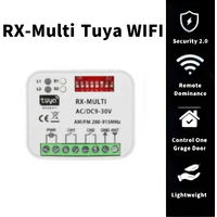 RX-Multi 280-915MHz Tuya WIFI Garage Door Remote Receiver RF Control Plastic DC9-30V with Rolling Code