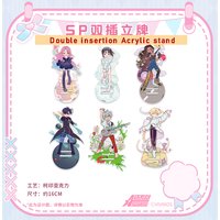 Alien stage SP series Laser ticket Puzzle pendant Acrylic Badge set Acrylic stand Illustration Artboard official original merch