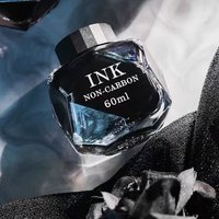 HONGDIAN 60/18ml Fountain Pens Ink High Quality Various Colors Glass Bottled Ink Pen Refill Cartridge Ink Supplies PK JINHAO