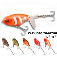 Billings Long-Cast Tractor Lure 12g/16g Surface-Type Simulated Propeller Freshwater Fishing for Black Bass Triple-Hook Lure