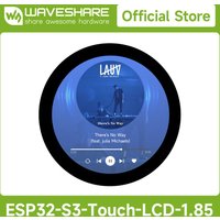 Waveshare ESP32-S3 1,85-Zoll-Entwicklungsboard mit rundem Display, 360 x 360, 32-Bit-LX7-Dual-Core-Prozessor