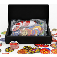 Lote De Tazos Pokemon Collection 1Gen169pcs/2Gen100pcs/3D Holograma 92pcs Anime Game Cards Album Taps Rare Pogs Collector's Gift