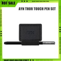 AYN THOR Touch Pen Set With Protective Case for Dual-screen Flip Handheld 4-color Pen Holder Self-adhesive Accessories Gifts