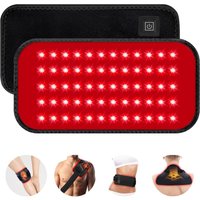 60 LEDs Red&Infrared Light Therapy Belt 850nm 660nm Back Burn Fat Wrap Slimming Machine Waist Heat Pad Full Body Joints Muscle