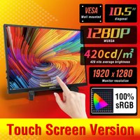 Anmite 10.5-Inch Portable Monitor 1280P HDR 15:10 Low Blue Light For XBox PS4 / 5 Switch Cell Phone PC Loptop Extension