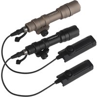 Surefir M600 Style1300 Lumen High Power Flashlight With Wire Controlled Remote Pressure Switch for AR15 Rifle Airsoft Lighting