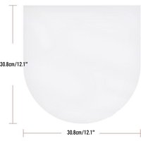 50PCS 12inch PE Vinyl Record LP LD Record 7.5" OPP Plastic Bags Anti-static Record Sleeves Outer Inner Plastic Clear Cover