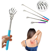 Skull Palm Telescopic Back Scratcher Hand Massager Fun And Novel Tool For Decompression Hand Stick
