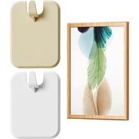 1/10Pcs Picture Frame Hook Punch-free Self-Adhesive Wall Adhesive Hooks Strong Adhesive Seamless Wall Hanging Organizer