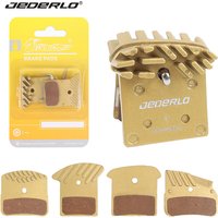 AliExpress NONE JEDERLO All-Metal Brake Pads for Mountain Bikes L01A L02A L03A L04A L05A Copper-Based Disc Brake Heat Sink Pads for ShimanoNUTT
