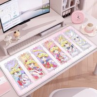 XXL HD Printing S-Sailor Moon Mouse Pad Rug Large Keyboard Mousepad Laptop Anime Laptop Kawaii Desk Mat Cartoon Extend Game Pads