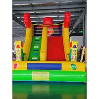 Giant commercial Clown Slide Inflatable Slide With Various Sizes To Choose From Inflatable Trampoline Factory Price