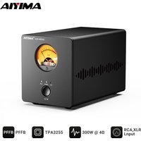 AIYIMA A20 MONO PFFB TPA3255 Power Amplifier 300W Class D MONO Amp XLR RCA TRS Input Sub Out HPF Home Audio 12V Trigger VU Meter image 4