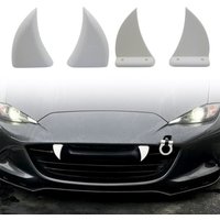Car Front Grille Teeth Decor 3D Printed Vampire Tooth Decor Suitable for Cars Truck or SUV Halloween Decor